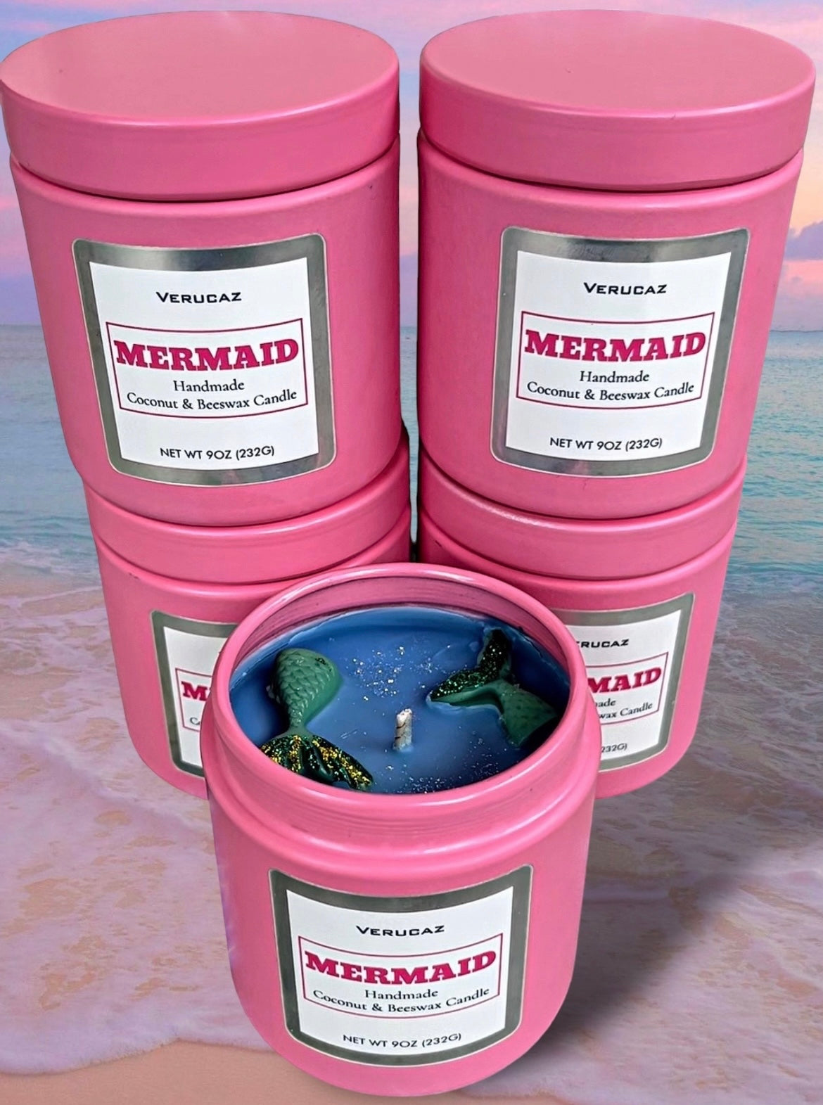 Mermaid Candle