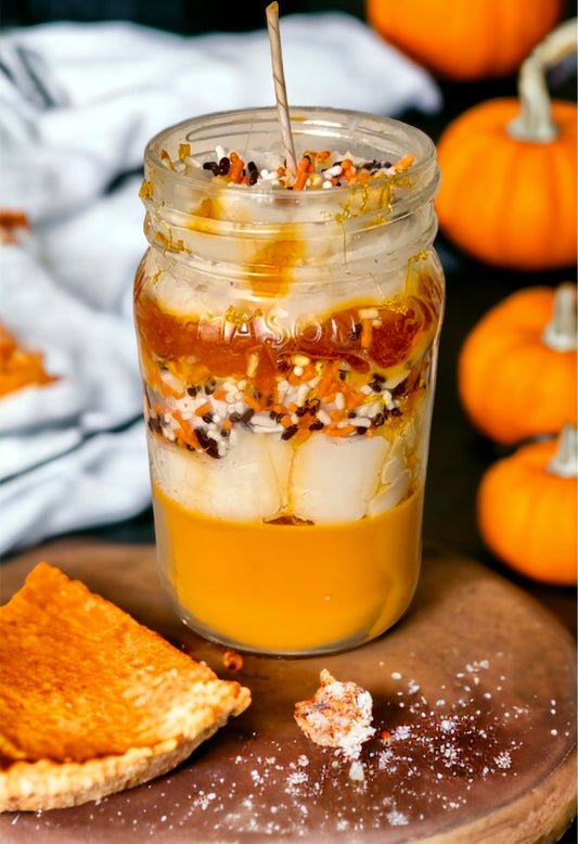 Pumpkin Cake Candle