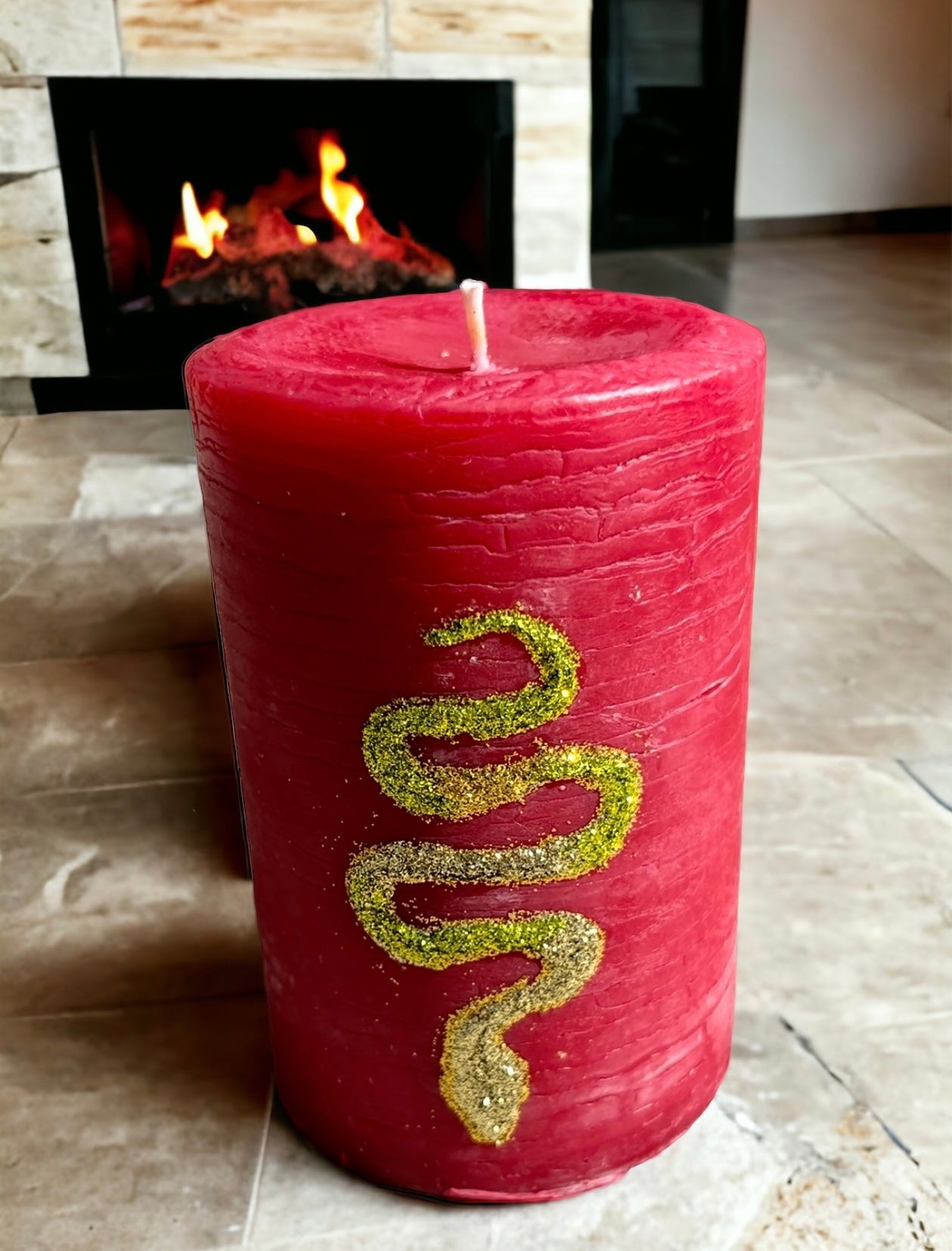 Snake Candle