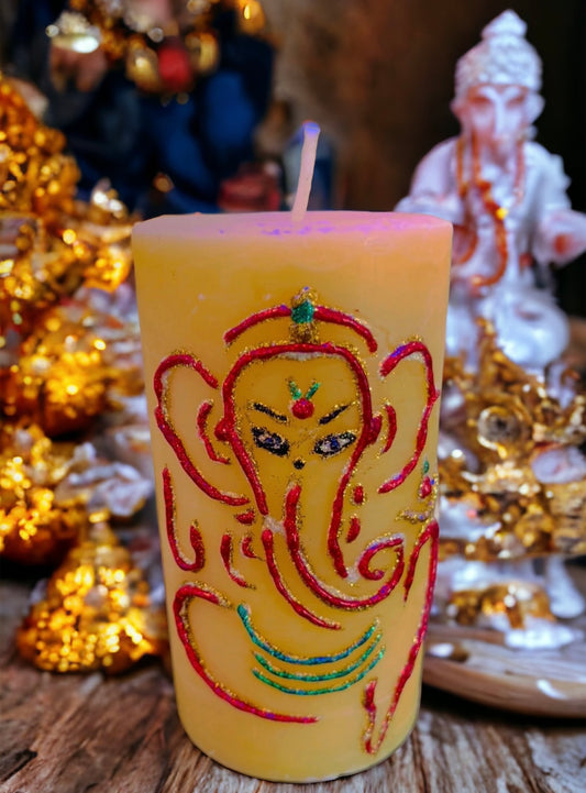 Ganesh Candle