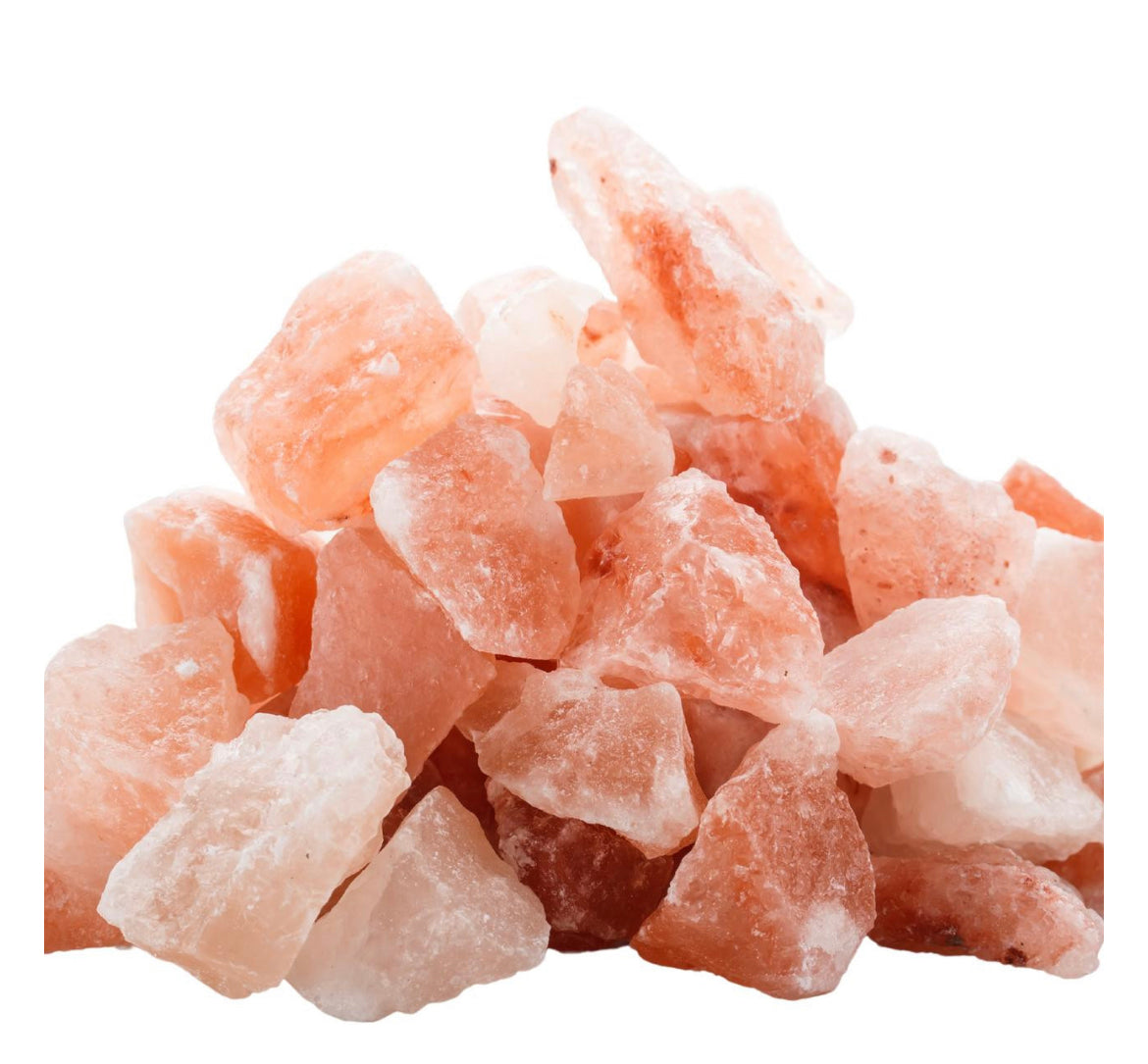 Made with tons of pink Himalayan salt and rose quartz crystals to help manifest feelings of love and "self-love."