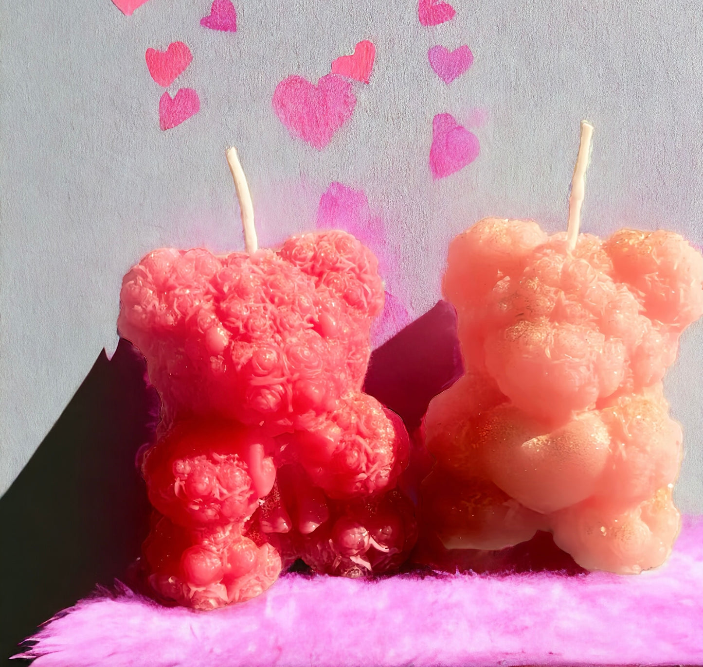 Teddy Bear Candle Set